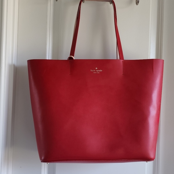 Kate Spade Red Purse - Picture 2 of 5